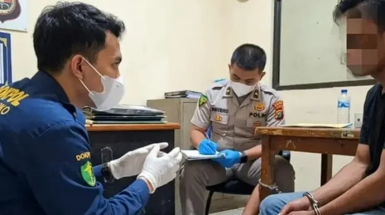 Terpantau GPS, Terduga Pelaku Curanmor Dibekuk Polres Cirebon Kota