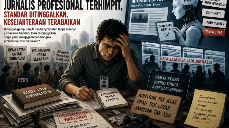 May Day 2026: saat Profesionalisme Jurnalis Diuji di tengah Konten Instan