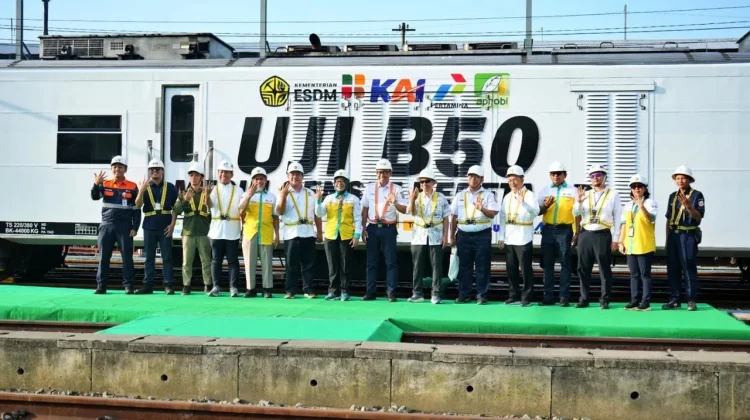 KAI Daop 3 Cirebon Gunakan Biosolar B40 untuk Dukung Energi Bersih
