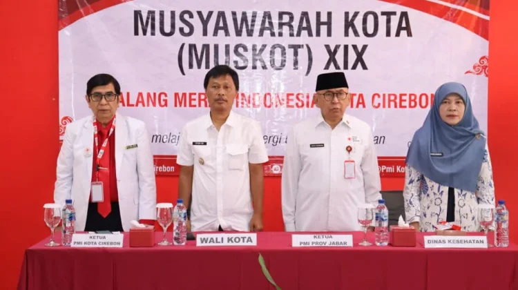 Wali Kota Cirebon Buka Muskot XIX, Soroti Peran PMI dalam Kemanusiaan