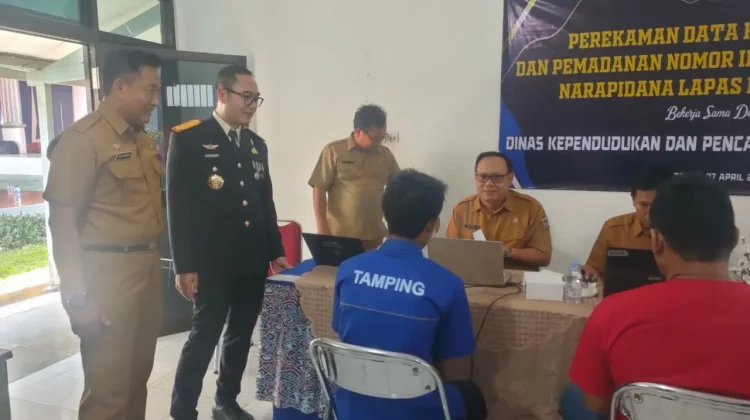 Disdukcapil Cirebon Beri Layanan Adminduk bagi Warga Binaan Lapas