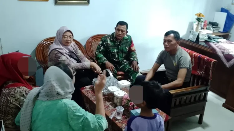 Babinsa Sunyaragi Kota Cirebon Tangani Kasus Dugaan Pencabulan Anak