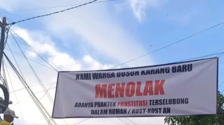Spanduk Penolakan Kosan di Indramayu Viral, Warga Diminta Lapor