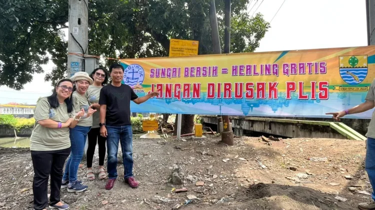 Pemkot Cirebon dan PGIS Bersinergi Bersihkan Sungai Sukalila