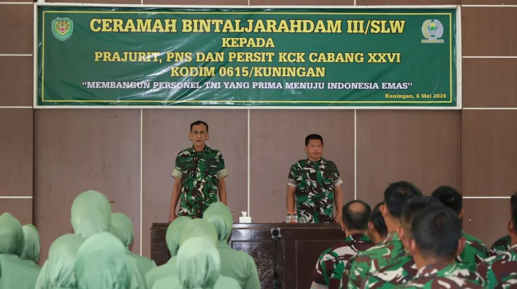 Dari Mental hingga Ideologi, TNI Kuningan Perkuat Jati Diri Prajurit