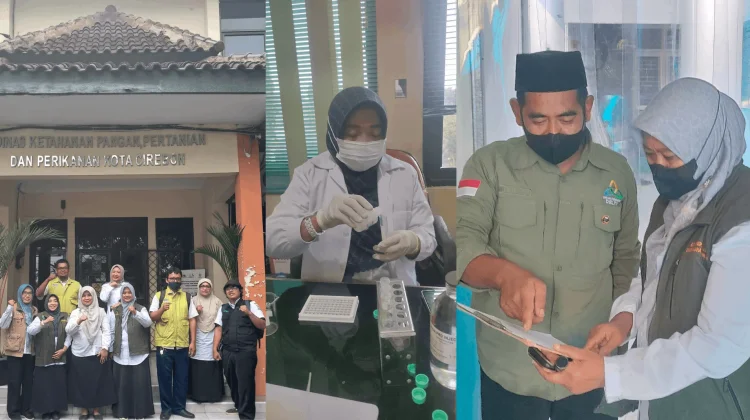 DKPPP Kota Cirebon Melakukan Pengawasan Bahan Pangan untuk Program MBG