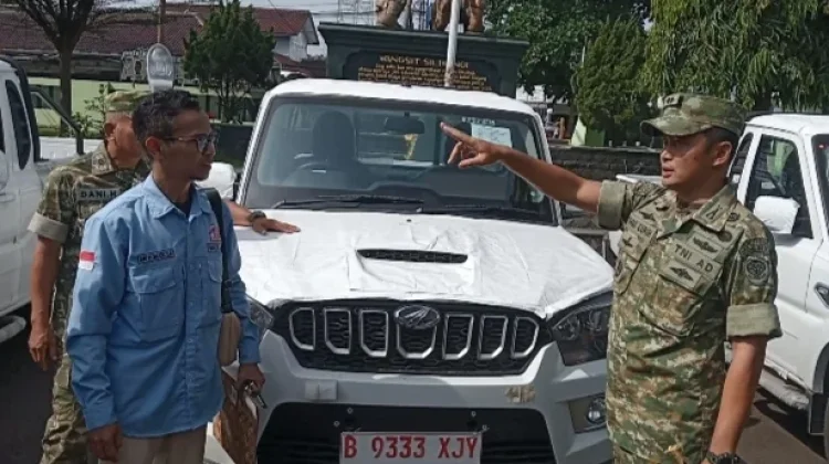 Kodim 0617 Majalengka Salurkan 31 Mobil Operasional KDMP