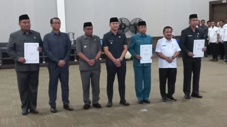 Bupati Majalengka Lantik Tiga Pejabat Tinggi Pratama, Eman Suherman Beri Pesan Ini