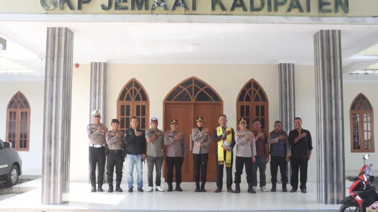 Kapolres Majalengka Pastikan Ibadah Kenaikan Yesus Kristus Berjalan Aman