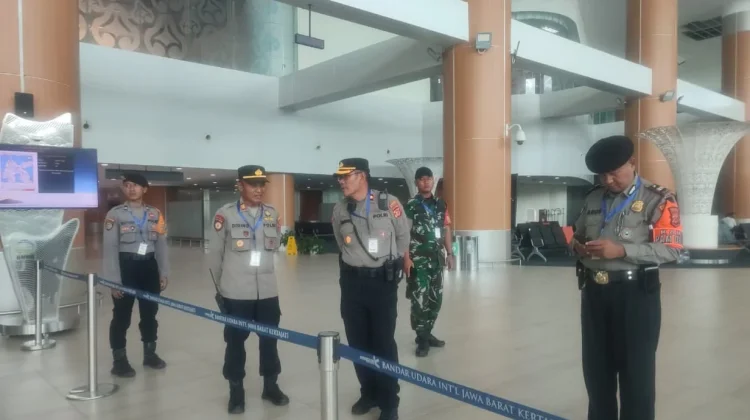 Polres Majalengka Pastikan Keberangkatan Jemaah Haji di BIJB Kertajati Aman