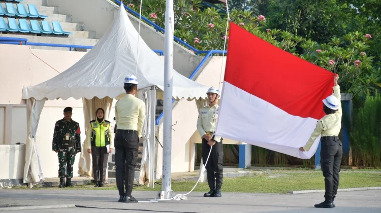 Pertamina Patra Niaga Kilang Balongan Gelar Upacara Harkitnas