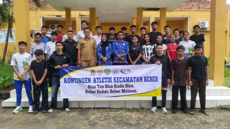 Kontingen Atletik Kecamatan Beber ikuti Kejuaraan Internasional di Jakarta