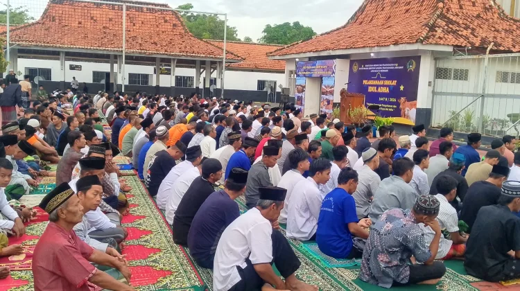 Warga Binaan Lapas Indramayu Rayakan Iduladha 1447 H dengan Kebersamaan