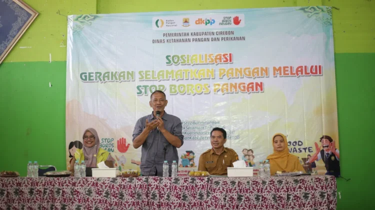 Sasar Anak Sekolah, DKPP Kabupaten Cirebon Kampanyekan Gerakan Stop Boros Pangan