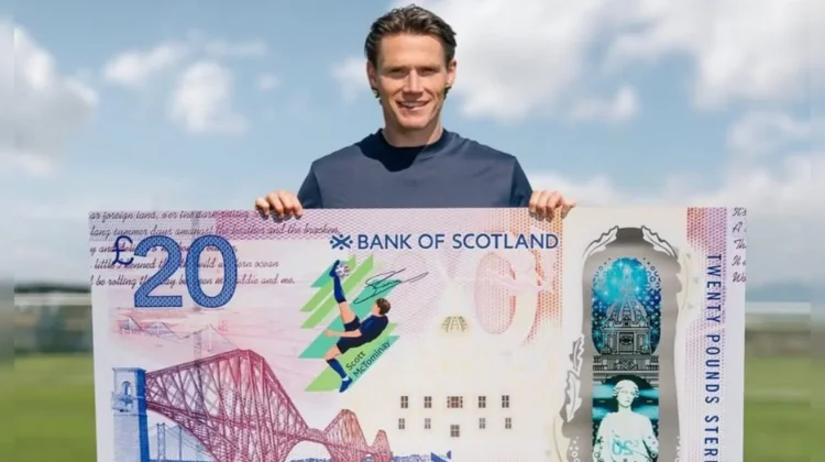 Gol Salto McTominay Diabadikan di Uang Kertas Skotlandia