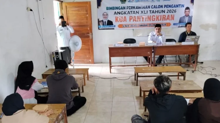 KUA Panyingkiran Bekali Calon Pengantin untuk Ketahanan Keluarga