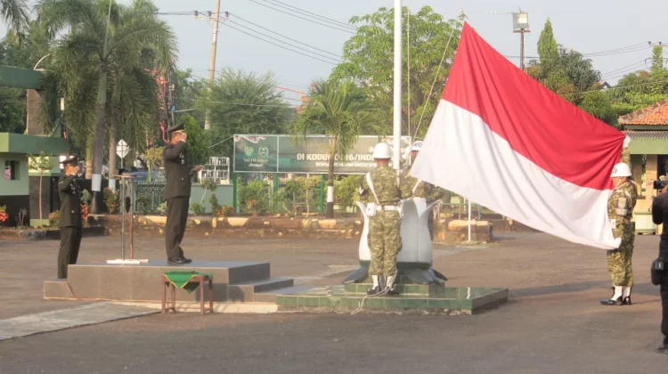 Kodim 0616 Indramayu Peringati Hari Lahir Pancasila Dengan Khidmat
