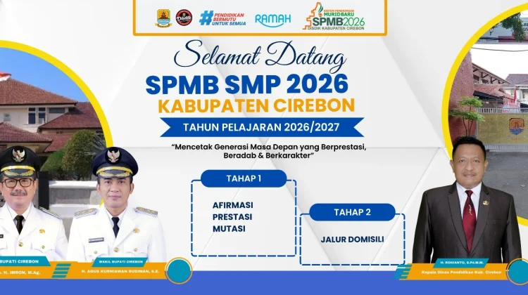 SPMB 2026/2027 SMP Kabupaten Cirebon Tidak Banyak Berubah, Ini Penjelasannya