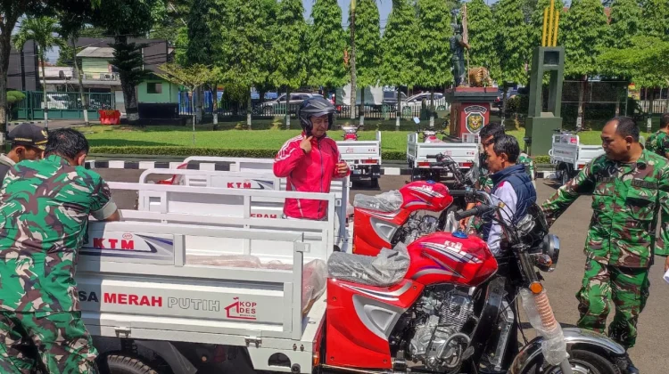 100 Motor Operasional KDMP Disalurkan ke 50 Desa