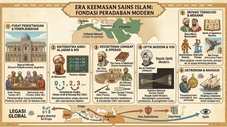 Kejayaan Sains Islam : Fondasi Peradaban Modern Dunia