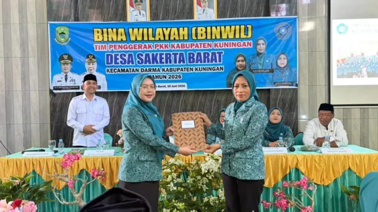 Bina Wilayah TP PKK Kuningan Berakhir di Sakerta Barat dan Kertawirama