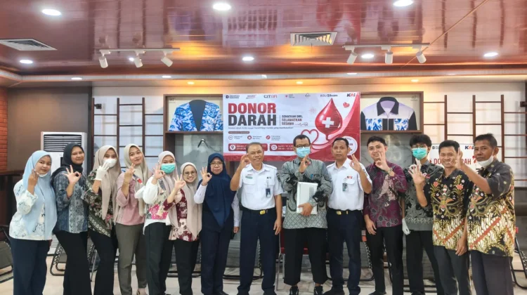 KAI Daop 3 Cirebon Perkuat Kepedulian Sosial lewat Donor Darah