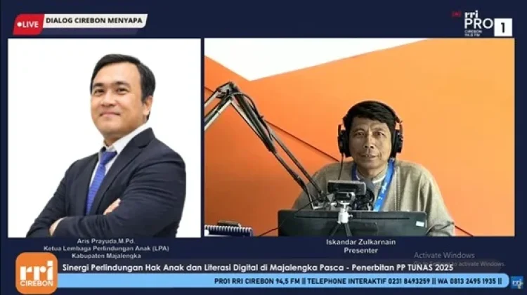 LPA Kabupaten Majalengka Dorong Orang Tua Perkuat Literasi Digital Anak