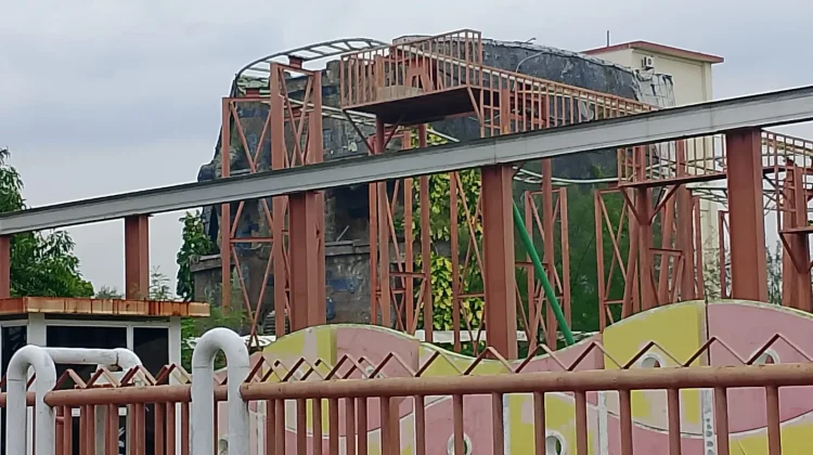 Kawasan Wisata Bojongsari Indramayu Rusak dan Terbengkalai