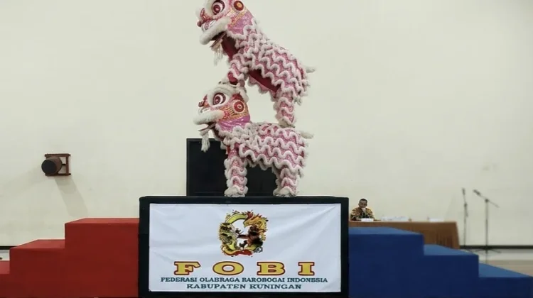 Delapan Atlet Barongsai Kuningan Bidik Dua Emas Porprov XV Jabar