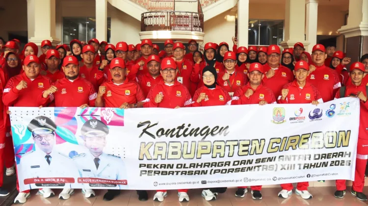 Bupati Imron Optimistis Kontingen Kabupaten Cirebon Raih Juara Porsenitas XIII