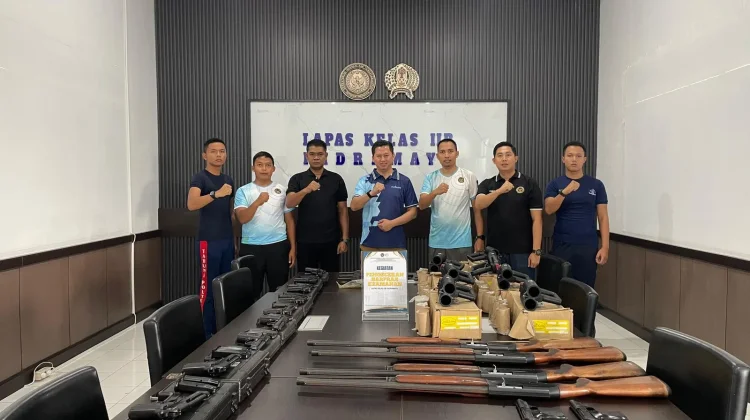 Lapas Indramayu Rawat Sarpras Keamanan demi Jaga Kondisi Kondusif