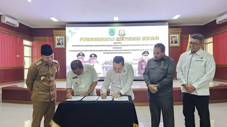 MoU Diteken, Pemkab Majalengka Gandeng Kejari Kawal Program Strategis