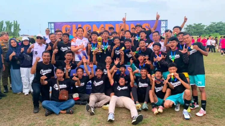 Kecamatan Jatibarang Raih Juara Sepak Bola Bupati Cup 2026