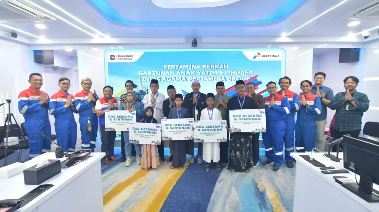 Pertamina Patra Niaga Balongan Santuni Anak Yatim & Disabilitas