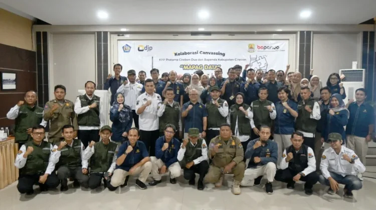 Bapenda dan KPP Pratama Cirebon II Perkuat Sinergi Melalui Canvassing Mapag Data