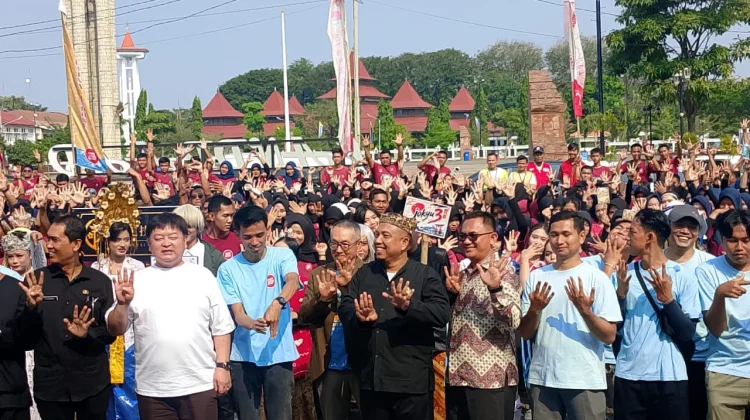 LPK Kaina Indramayu Gelar Karnaval Japanese Culture Festival