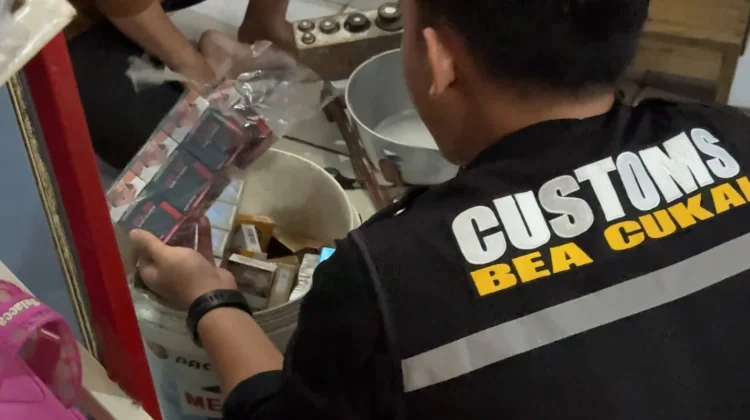 Bea Cukai Cirebon Sita 394 Ribu Batang Rokok Ilegal, Negara Selamatkan Rp294 Juta