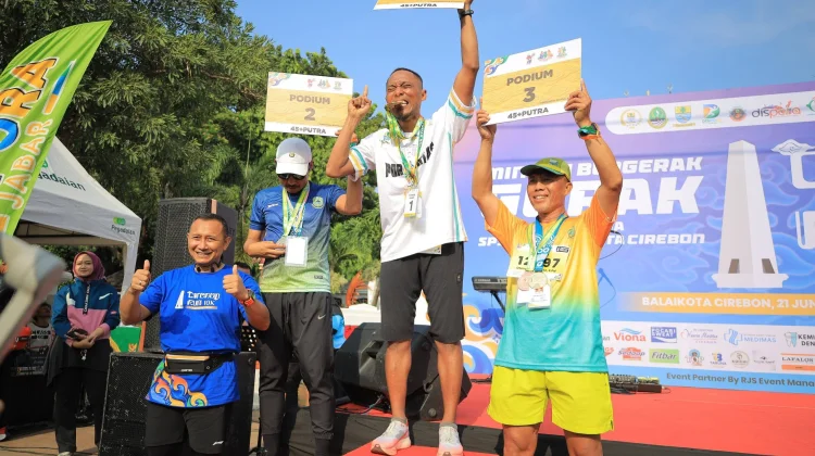 Gelar Run 10K, Pemkot Cirebon Kampanyekan Gaya Hidup Sehat