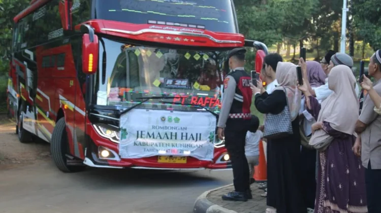 Jemaah Haji Kabupaten Kuningan Kembali ke Tanah Air
