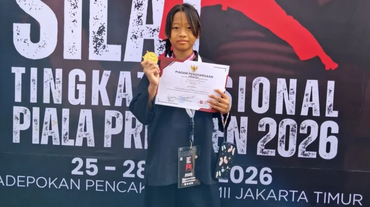 Atlet Cilik Asal Indramayu Raih Juara I Pencak Silat Piala Presiden 2026