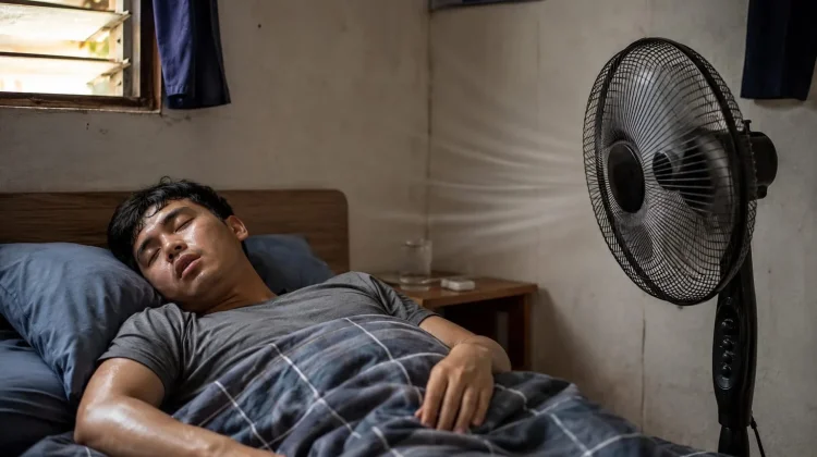 Dampak Tidur dengan Kipas Angin bagi Kesehatan