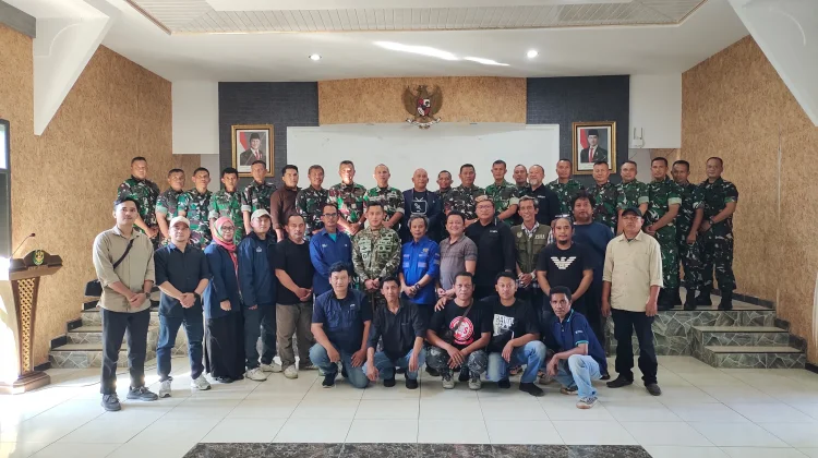Ngariung Bareng Media, Letkol Inf Rendra Ajak Wujudkan Majalengka Langkung SAE