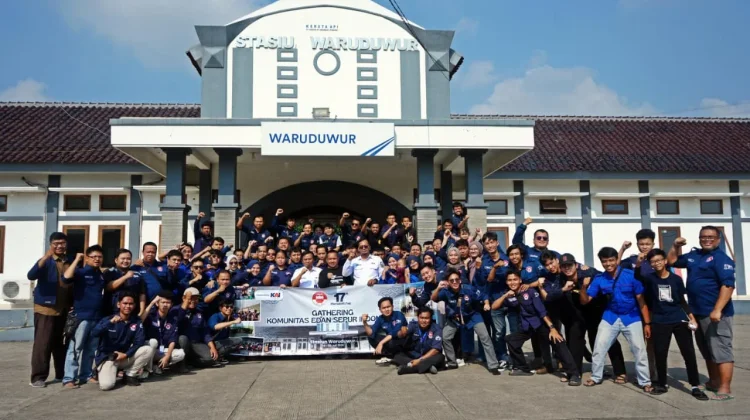 Bina Komunitas Edan Sepur, KAI Daop 3 Cirebon Pacu Literasi Digital