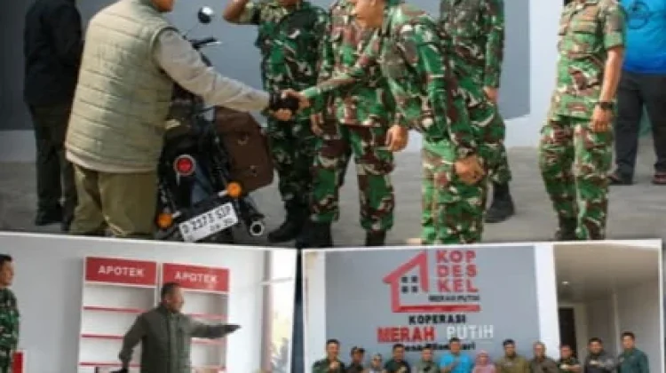 Danrem 063/SGJ Tinjau KDKMP Pilangsari Kabupaten Indramayu