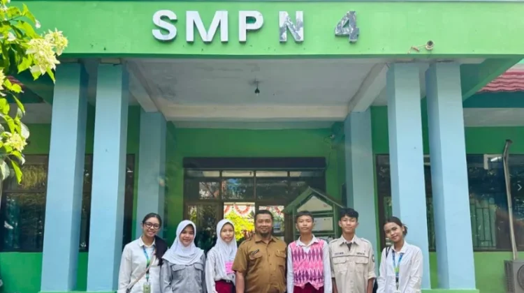 Ratusan Siswa Baru Antusias Ikuti MPLS di SMPN 4 Kota Cirebon