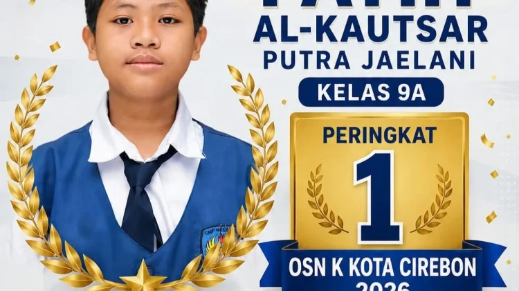 SMPN 4 Kota Cirebon Seimbangkan Prestasi Akademik dan Nonakademik Siswa
