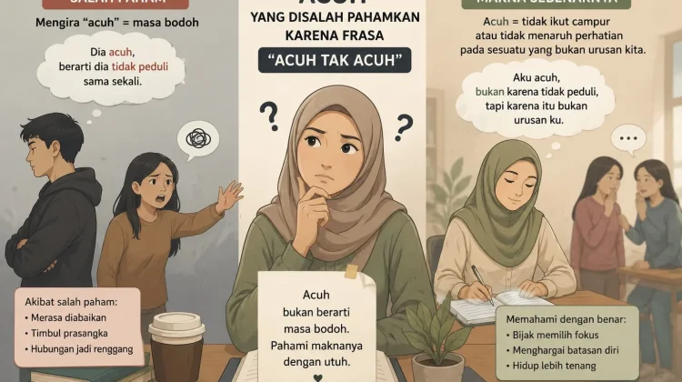Masih Mengira Acuh Itu Masa Bodoh? Ini Faktanya