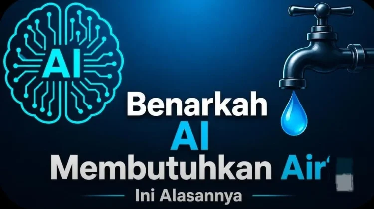 Benarkah AI membutuhkan Air Bersih dunia? Ini alasannya