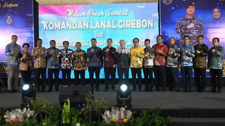 Pemkab Cirebon Perkuat Sinergi Maritim pada Pisah Sambut Danlanal