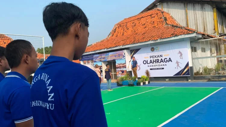 Semangat Kemerdekaan Bergema di Lapas Indramayu, Pekan Olahraga Resmi Dimulai
